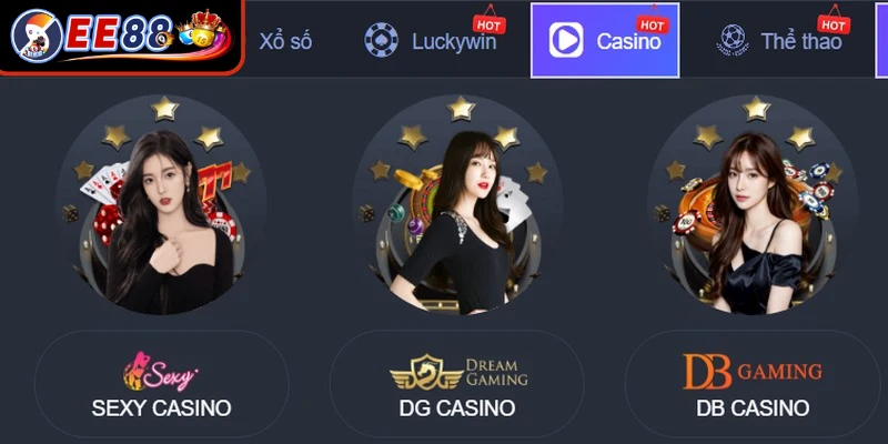 Khám phá casino EE88 sòng bài trực tuyến đỉnh cao, đa dạng trò chơi