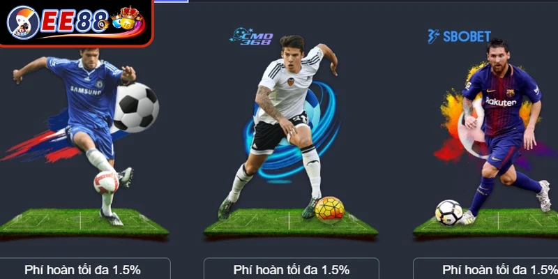 Thể thao EE88 khẳng định vị thế dẫn đầu nhờ kho môn thi đấu phong phú